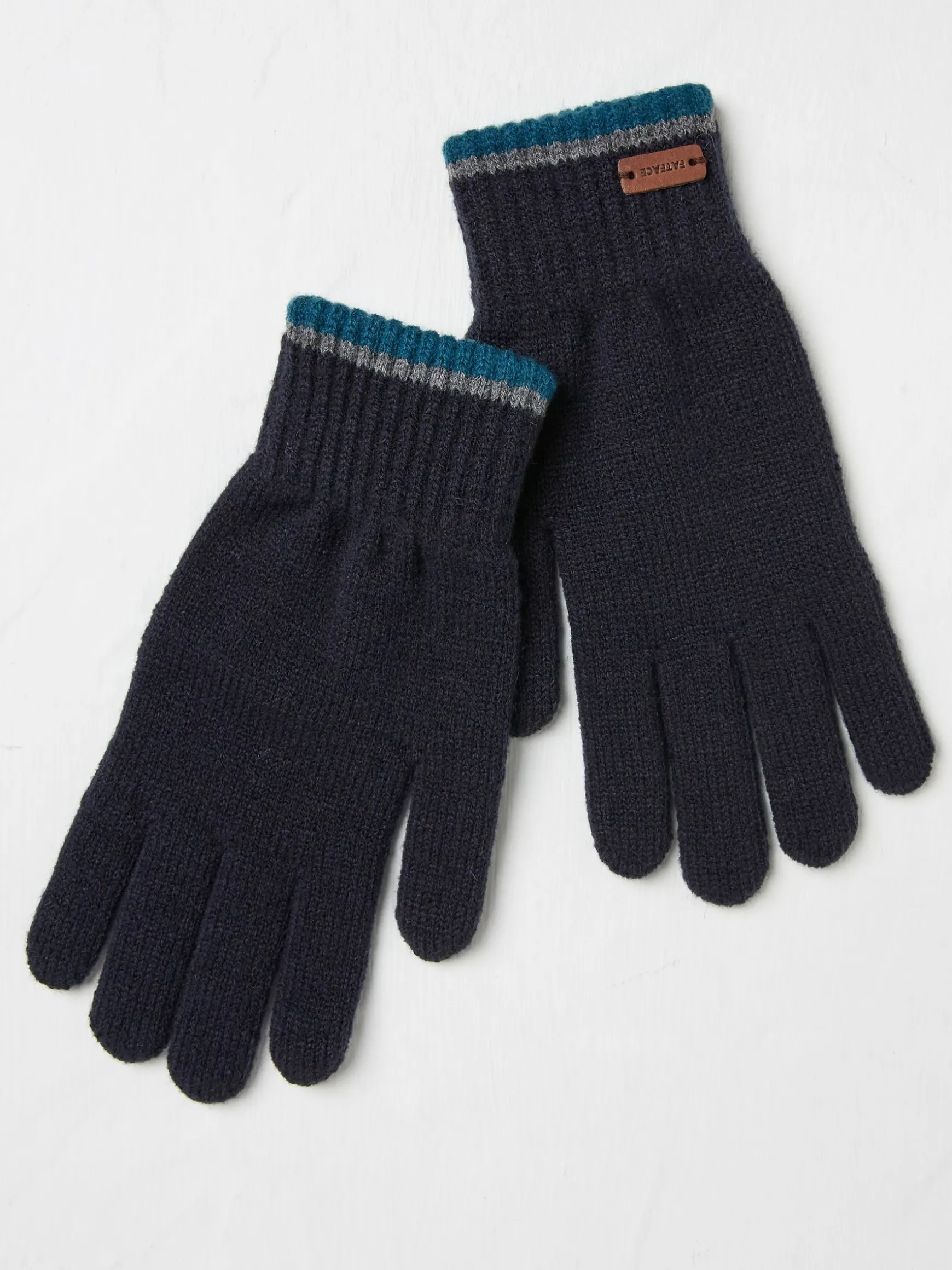 FatFace Lewis Touchscreen Gloves Navy Store