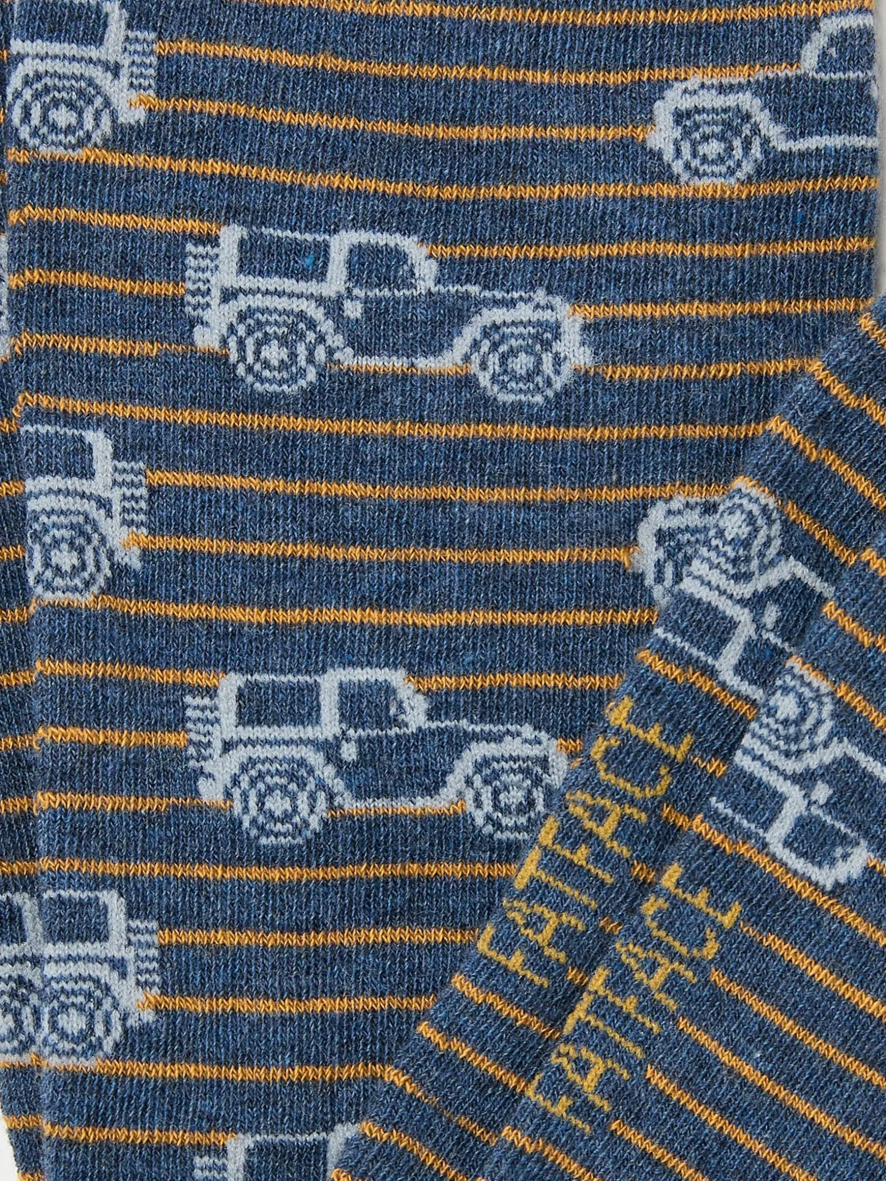 FatFace Mens Off Roader Socks 1 Pack Navy Best Sale