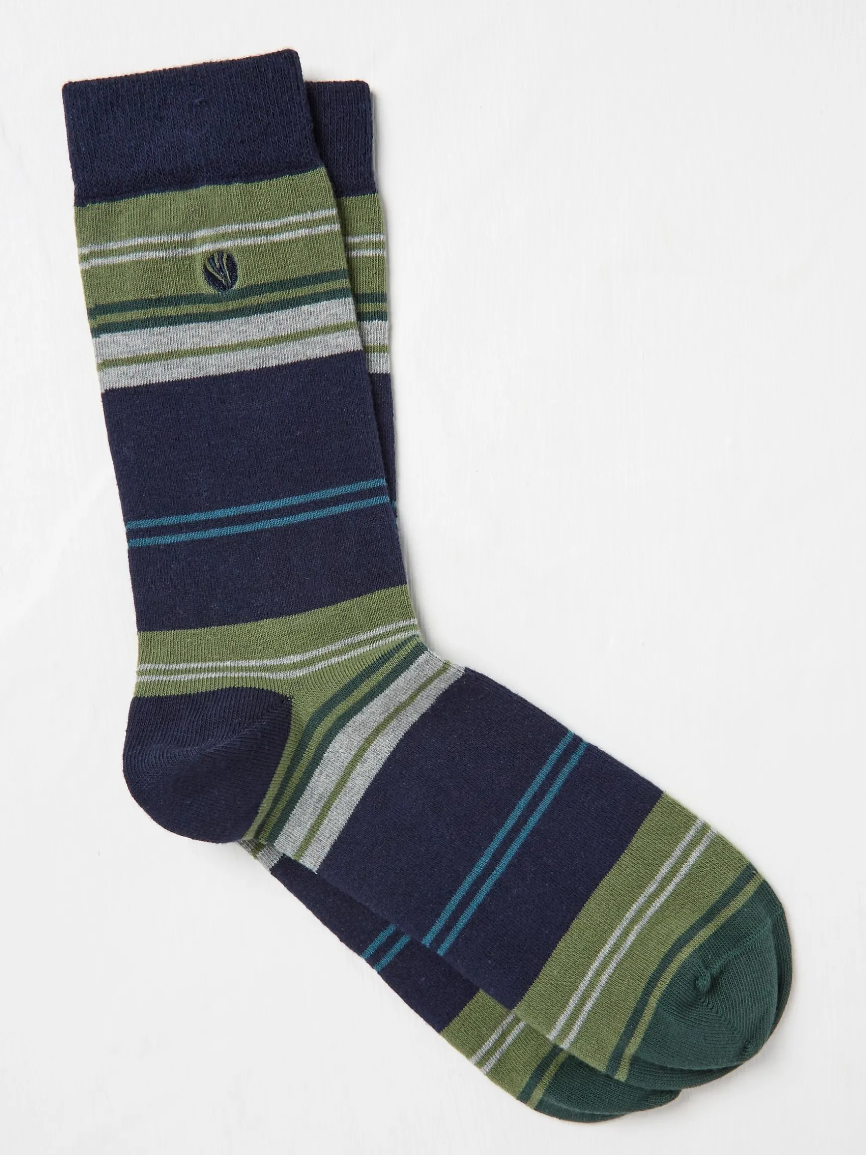 FatFace Mens Otis Socks 1 Pack Navy Flash Sale