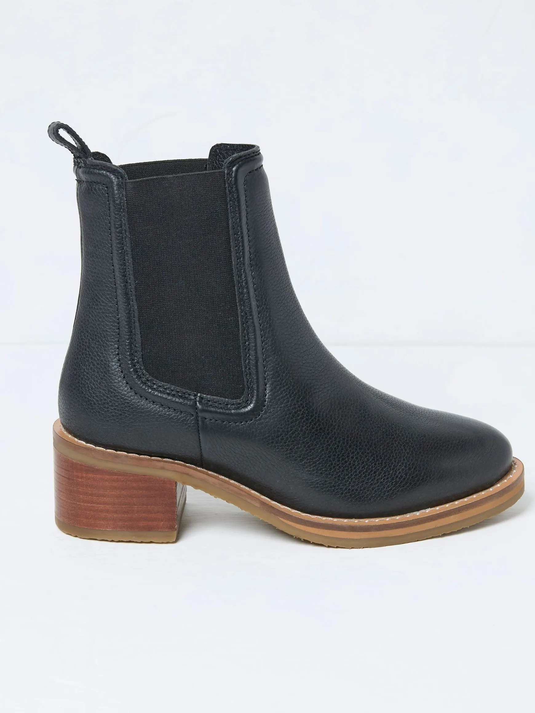 FatFace Orla Chelsea Boots Black Hot