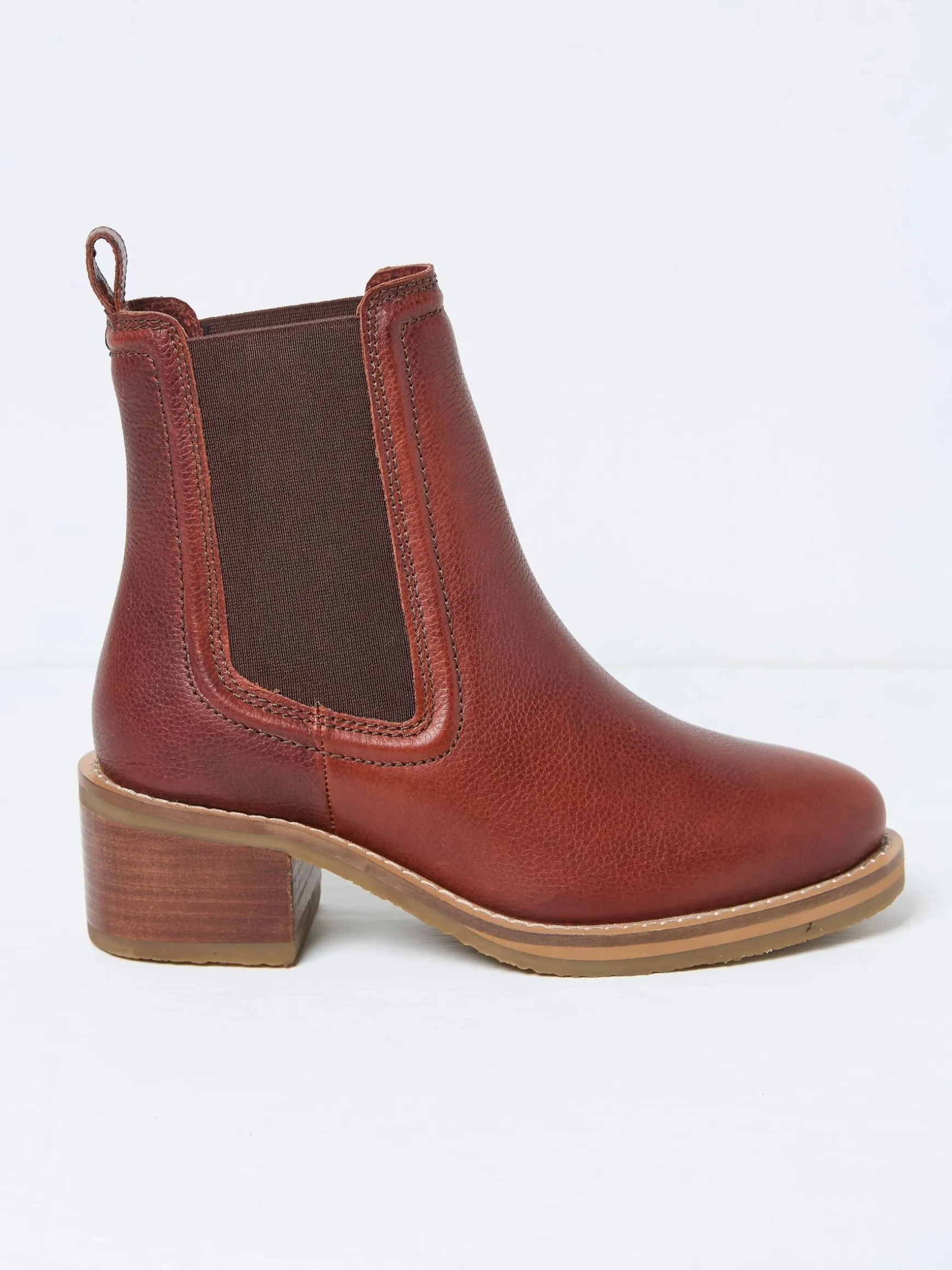 FatFace Orla Chelsea Boots Red Cheap