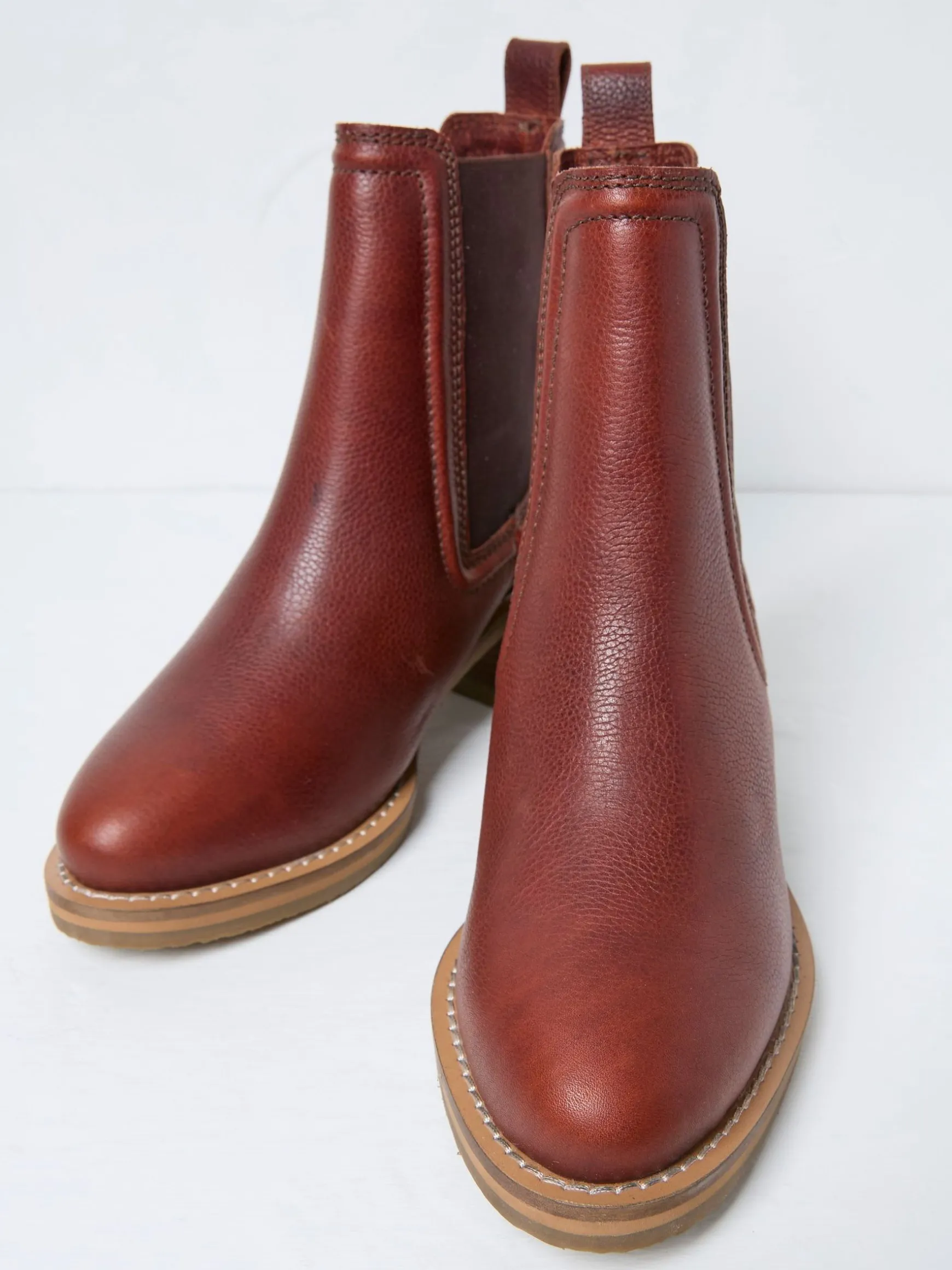 FatFace Orla Chelsea Boots Red Cheap