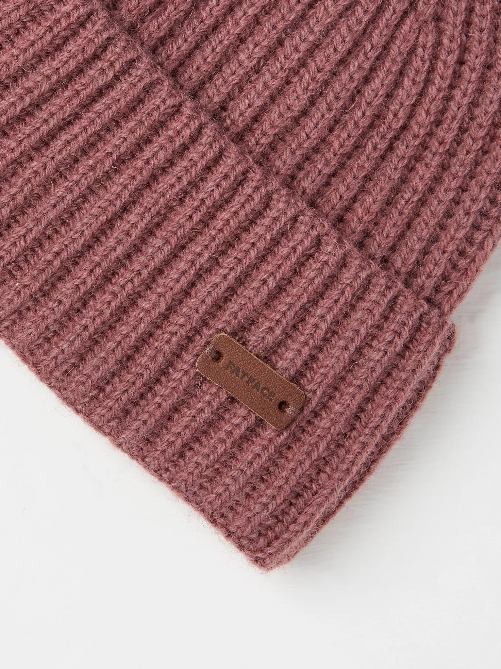 FatFace Fisherman Beanie Pink Outlet