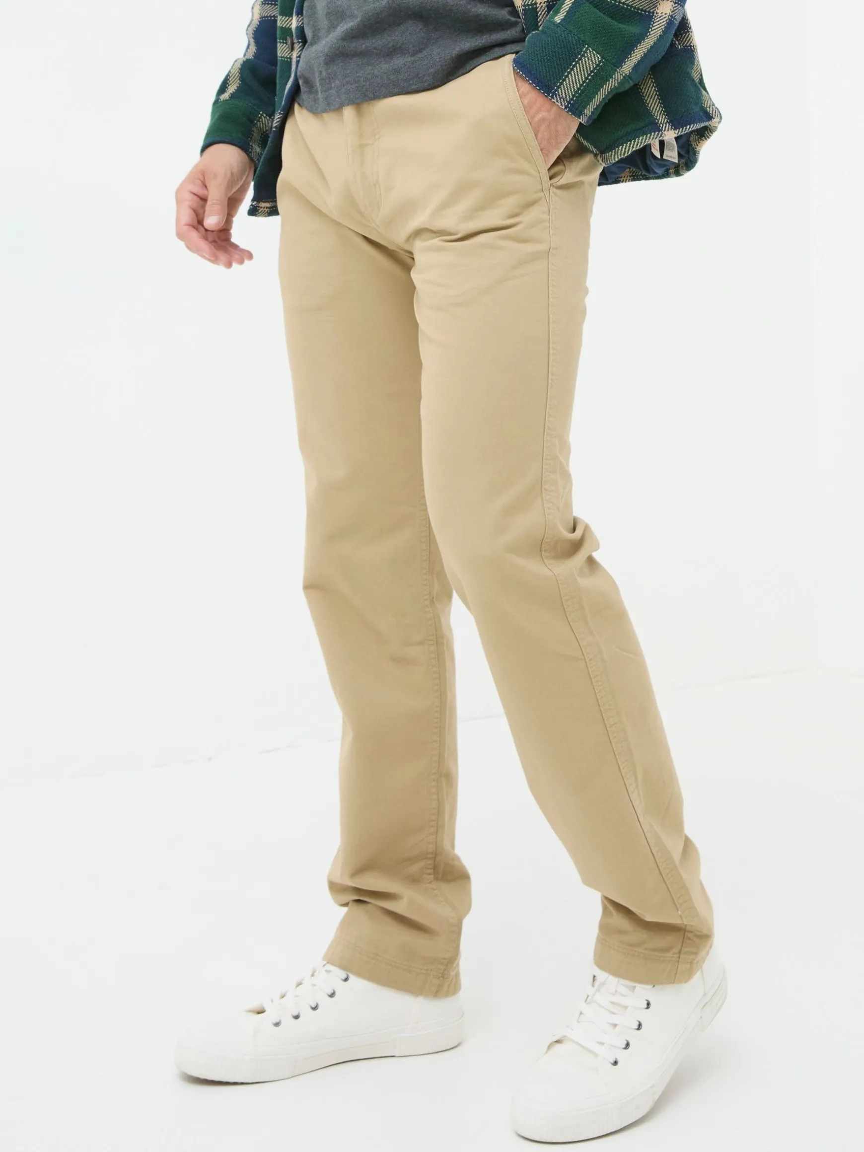 FatFace Modern Coastal Chinos Stone Beige Best