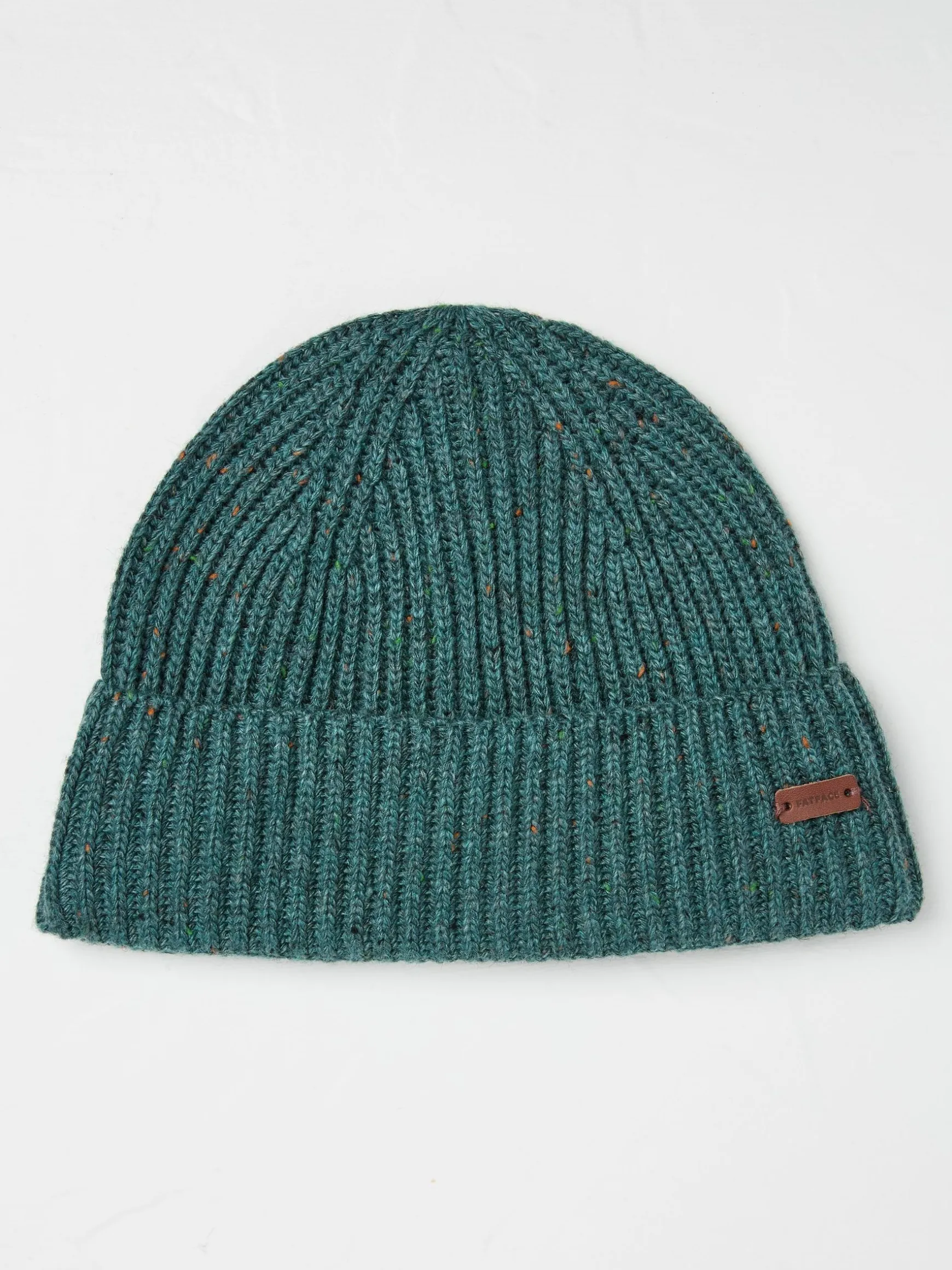 FatFace Fisherman Beanie Teal Green Shop